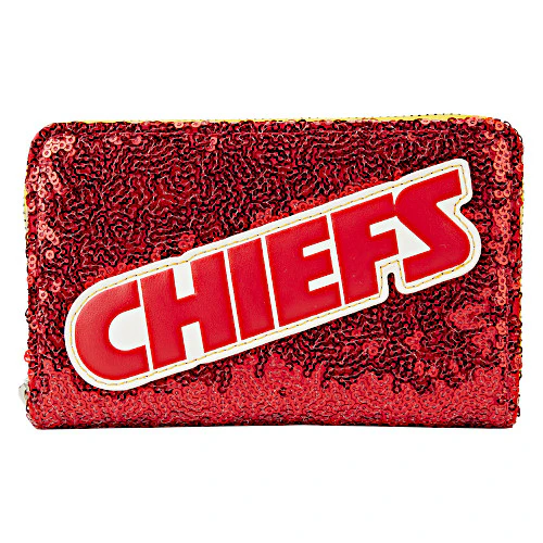 Loungefly NFL Kansas City Chiefs Sequin Wallet