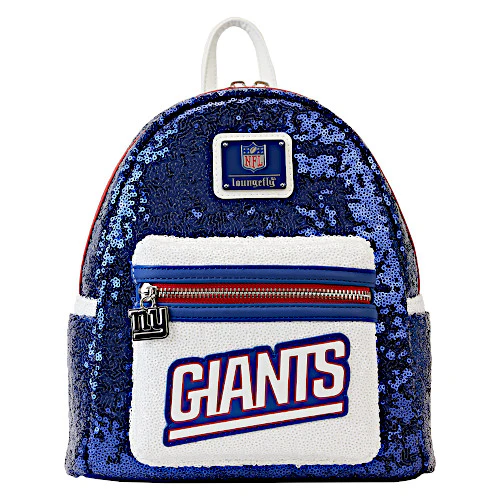 Loungefly NFL New York Giants Sequin Mini Backpack