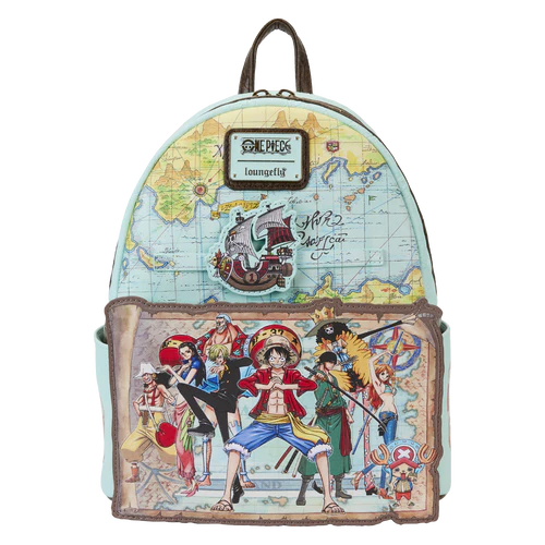 Loungefly One Piece 25th Anniversary Straw Hat Pirates Mini Backpack