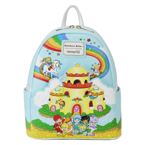 Loungefly Rainbow Brite Color Castle Mini Backpack