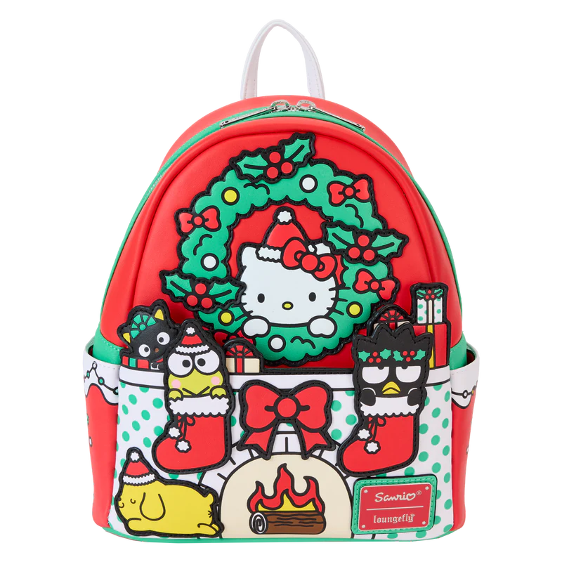 Loungefly Sanrio Characters Christmas Stocking Gifts Mini Backpack