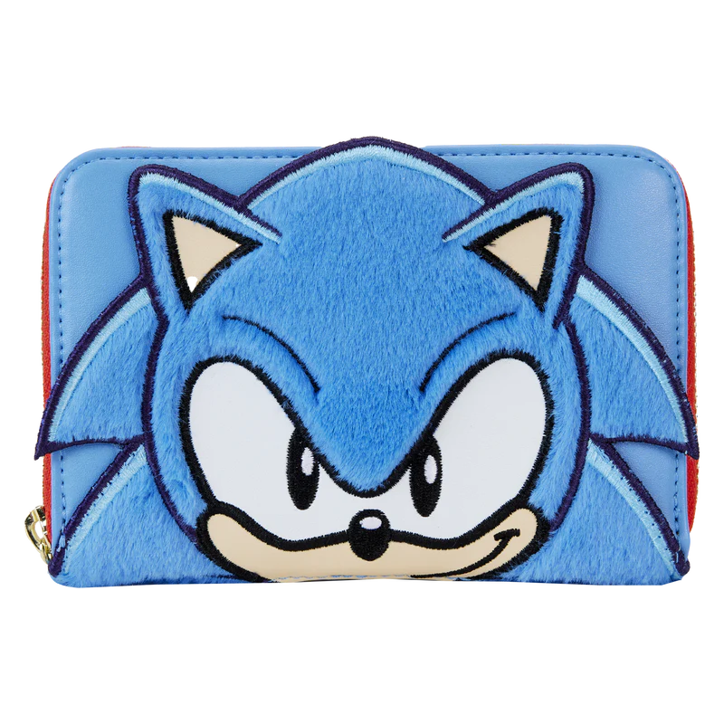 Loungefly Sonic The Hedgehog Classic Cosplay Plush Wallet
