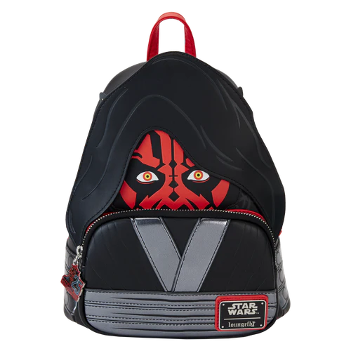 Loungefly Star Wars The Phantom Menace Darth Maul Glow Cosplay Mini Backpack