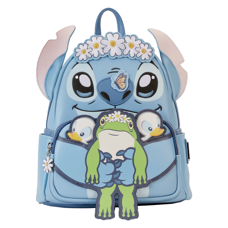 Loungefly Stitch Springtime Daisy Cosplay Mini Backpack