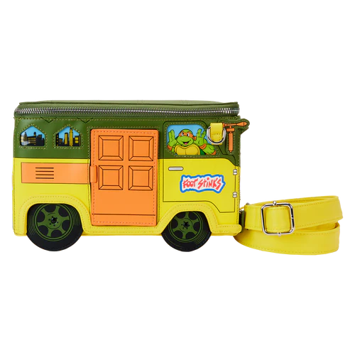 Loungefly Teenage Mutant Ninja Turtles Party Wagon Figural Crossbody Bag