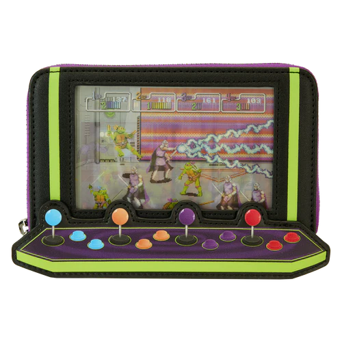 Loungefly Teenage Mutant Ninja Turtles Vintage Arcade Wallet