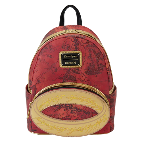 Loungefly The Lord Of The Rings The One Ring Glow Mini Backpack