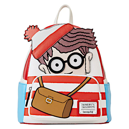 Loungefly Where’s Waldo Cosplay Mini Backpack