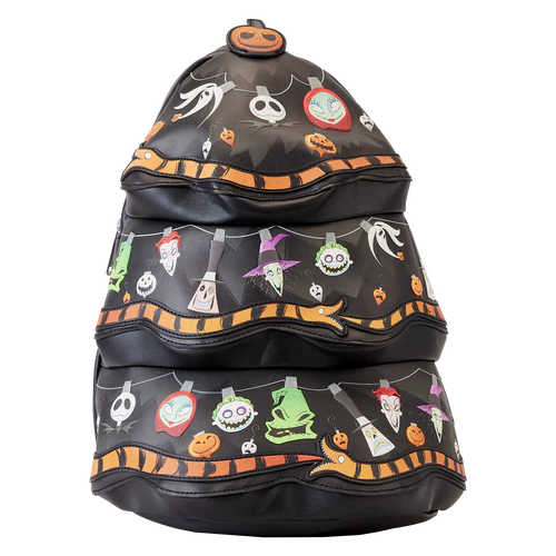 Loungefly Nightmare Before Christmas Tree String Lights Glow Mini Backpack