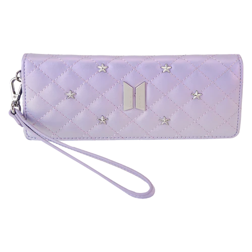 Pop! By Loungefly BTS Logo Iridescent Purple Wallet